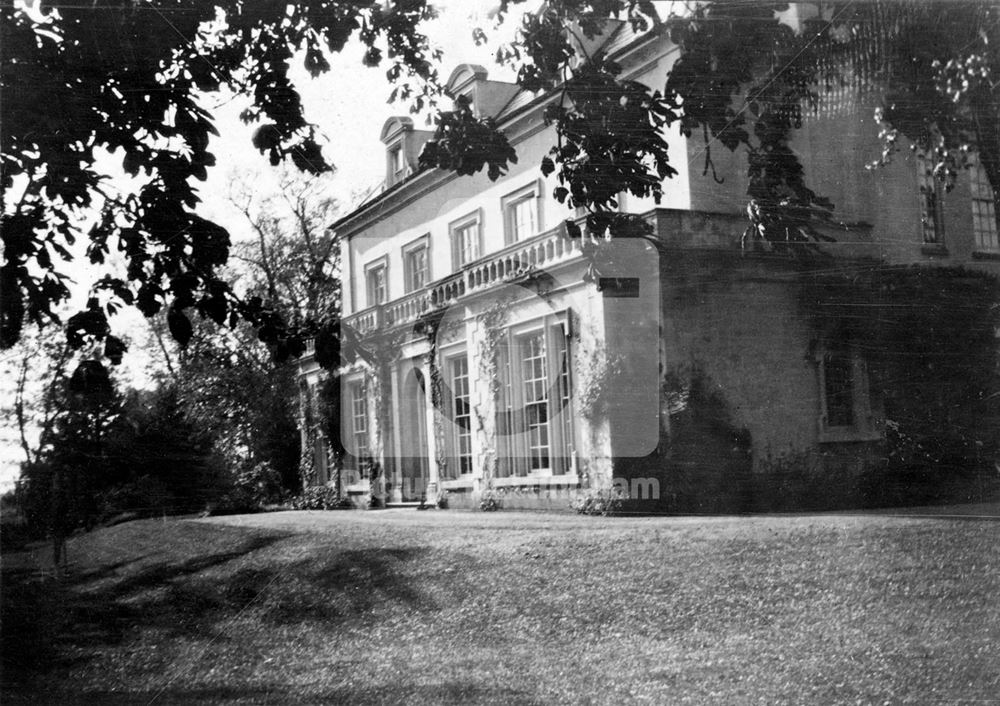 Orston Hall, off High Street, Orston, 1920