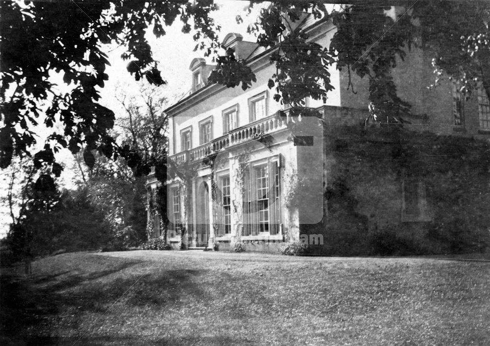 Orston Hall, off High Street, Orston, 1920