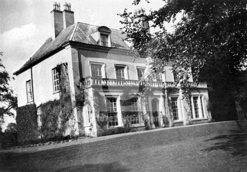 Orston Hall, off High Street, Orston, 1920