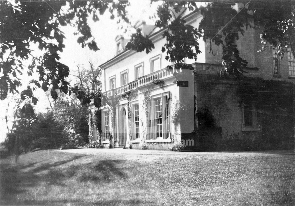 Orston Hall, off High Street, Orston, 1920