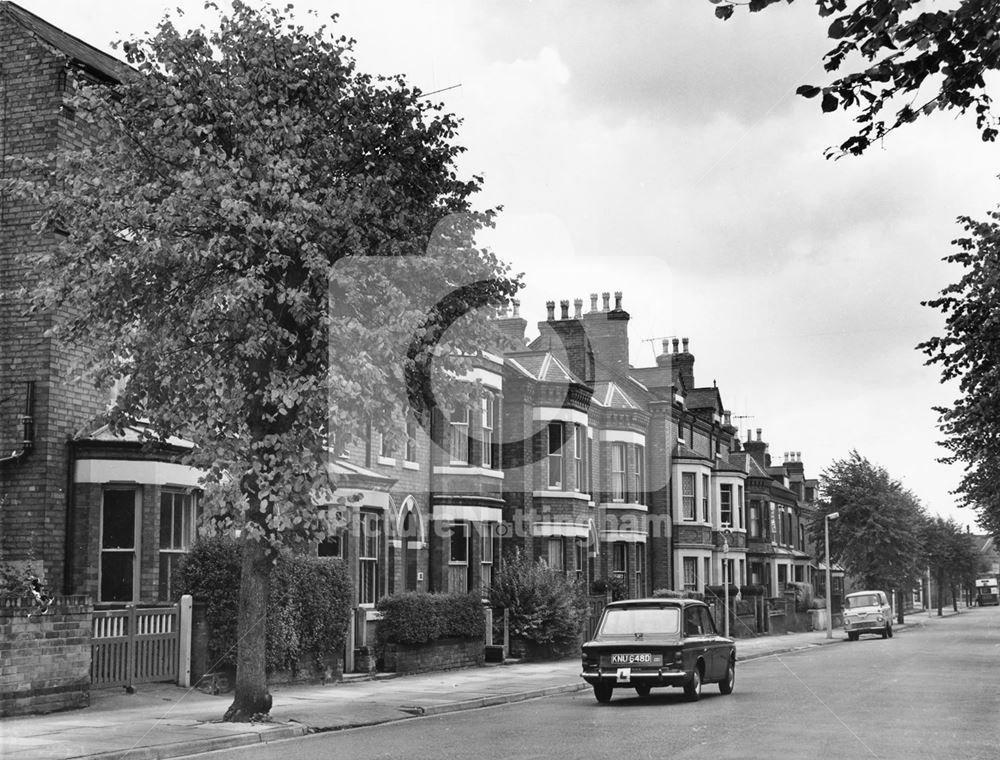 Imperial Road Looking South, Beeston, 1961