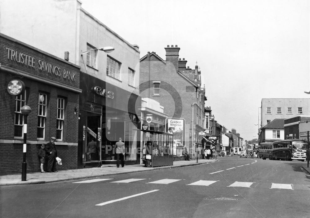 The Square, Beeston, c 1954