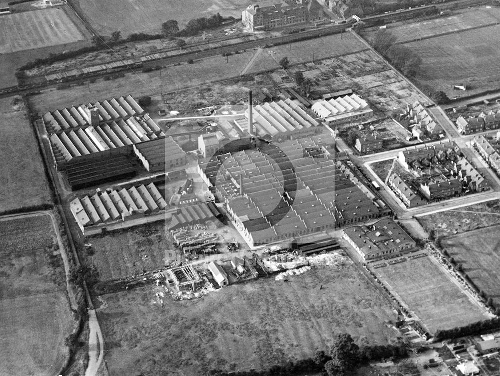 The British Ericsson Telephone Works, off Nelson Road, Beeston, 1930s?