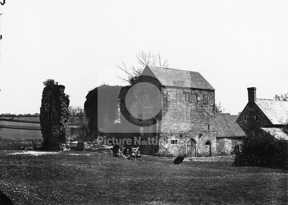 Beauvale Priory, Moorgreen, c 1890