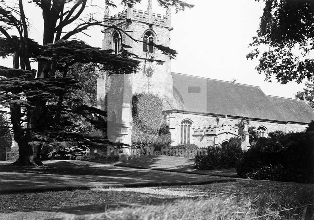 The Parish Church of St Michael, Averham, c 1960s