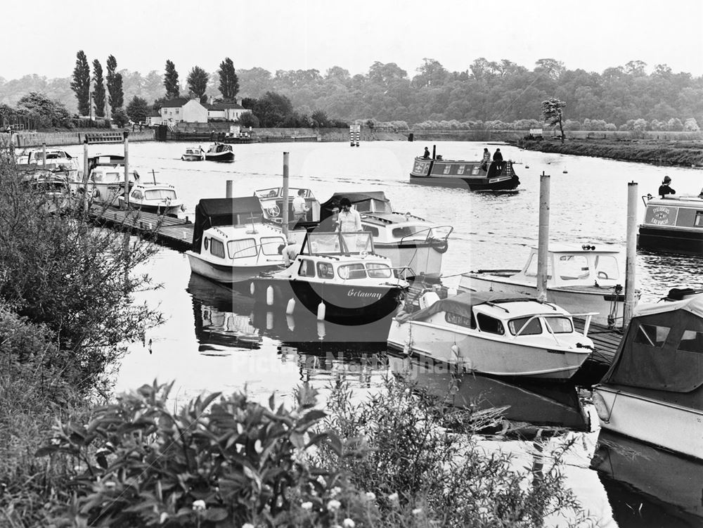 River Trent, Beeston, 1976