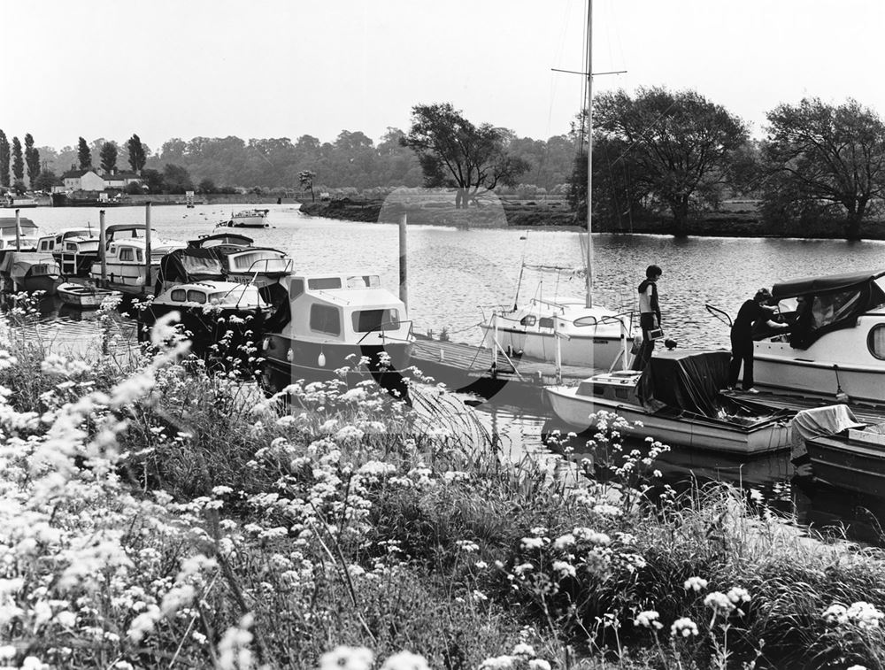 River Trent, Beeston, 1976