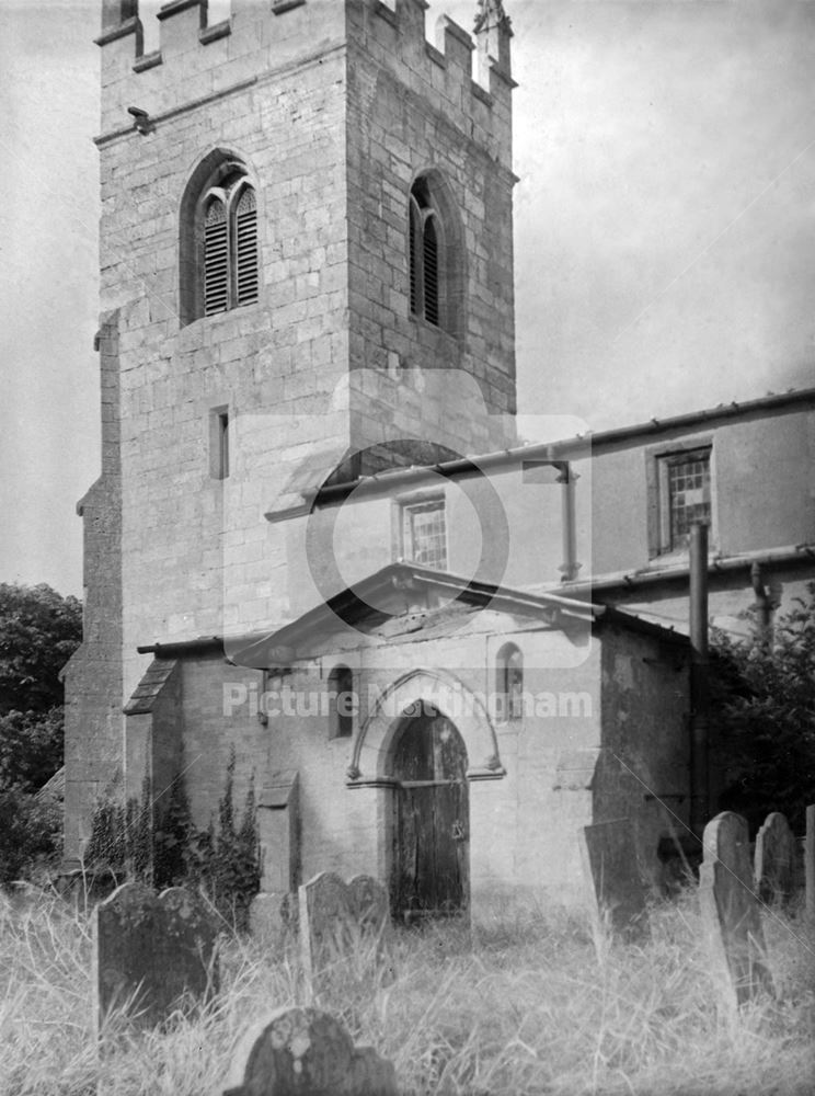 Parish Church of All Saints, Front Street, Barnby-in-the-Willows, 1949