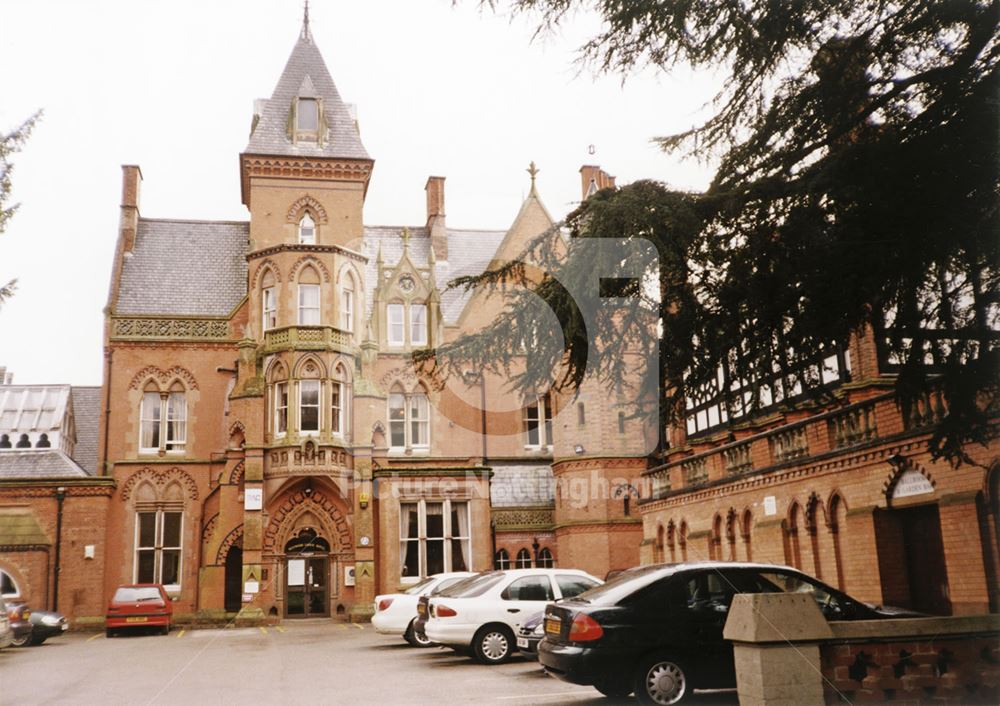 Main Entrance, Bestwood Lodge, Bestwood, Nottingham, 1999