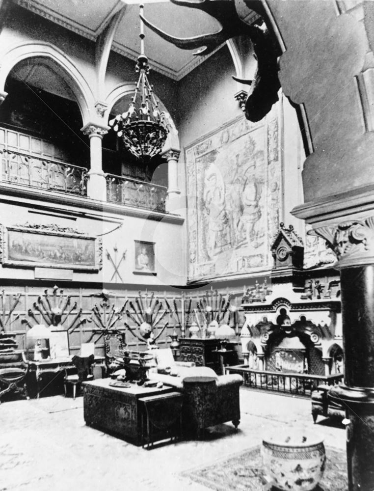 Bestwood Lodge Interior, Bestwood Park, Nottingham, c 1940