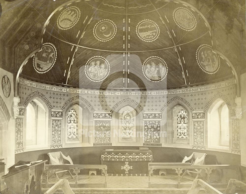 Chancel, Emmanuel Church, Church View Close, Bestwood, c 1900s