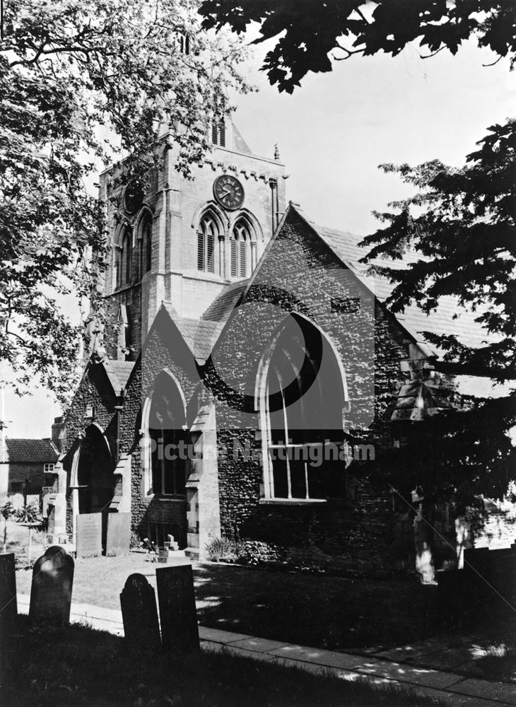 All Saints' Church, Church Street, Bingham, c 1950?