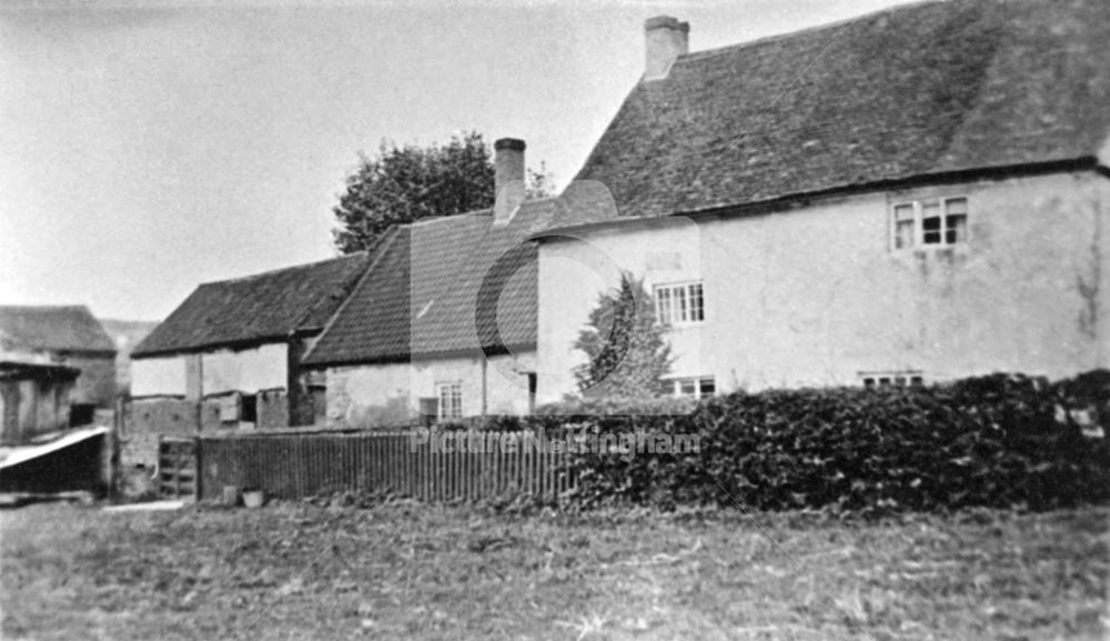 Old Farmhouse, Bleasby, early 1900s?