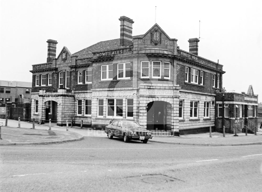 Forest Folk Hotel, Mansfield Road, Blidworth, 1982