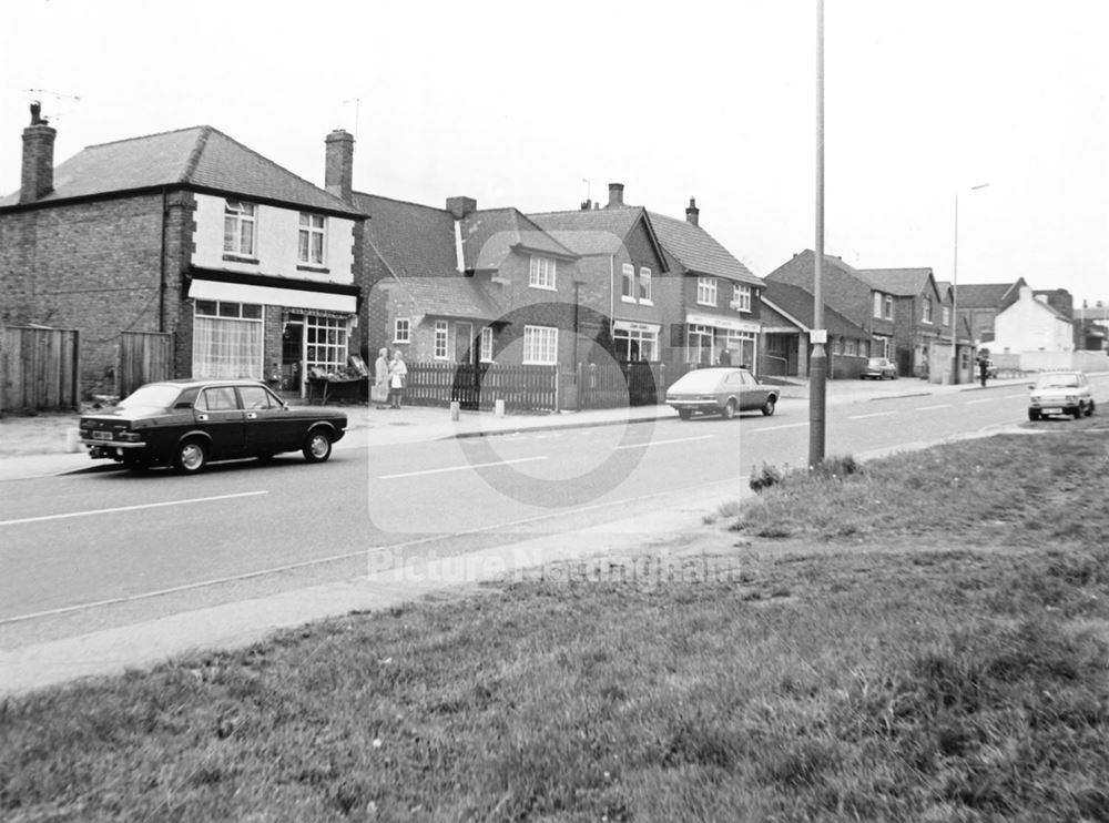 Mansfield Road, Blidworth, 1982