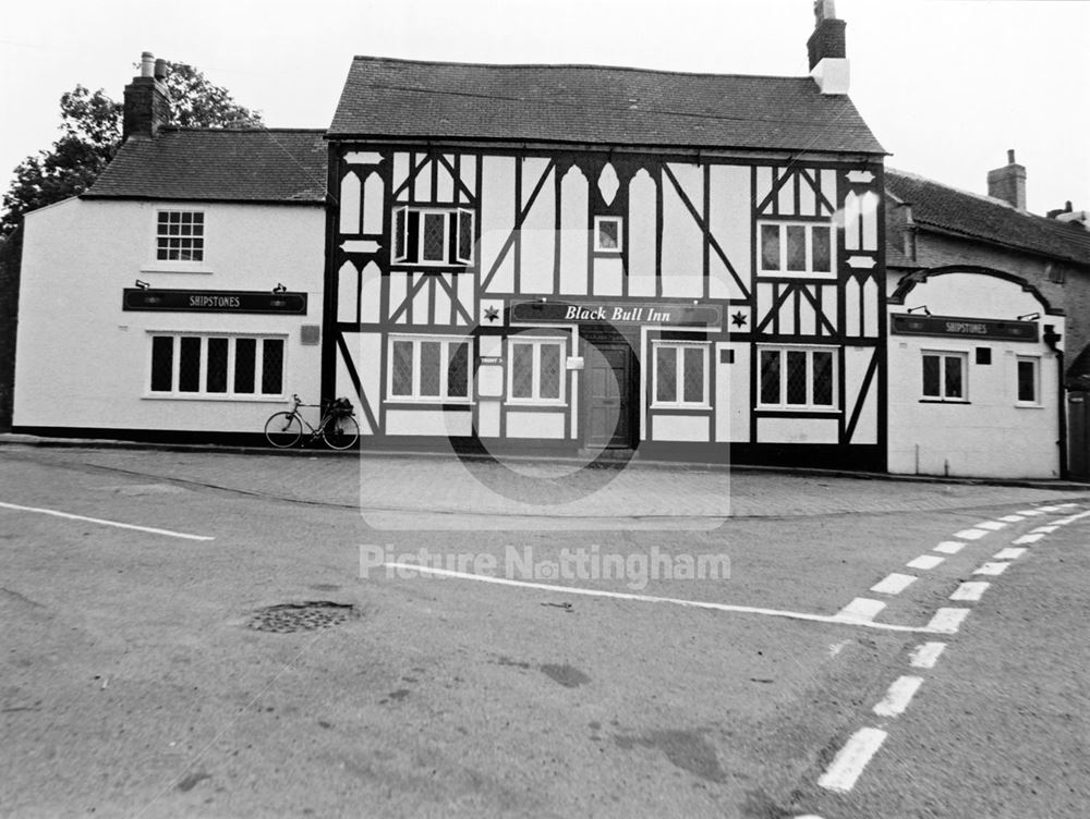 Black Bull Inn, Main Street, Blidworth, 1982