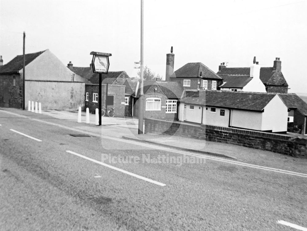 Bird in Hand public house, Main Street, Blidworth, 1982