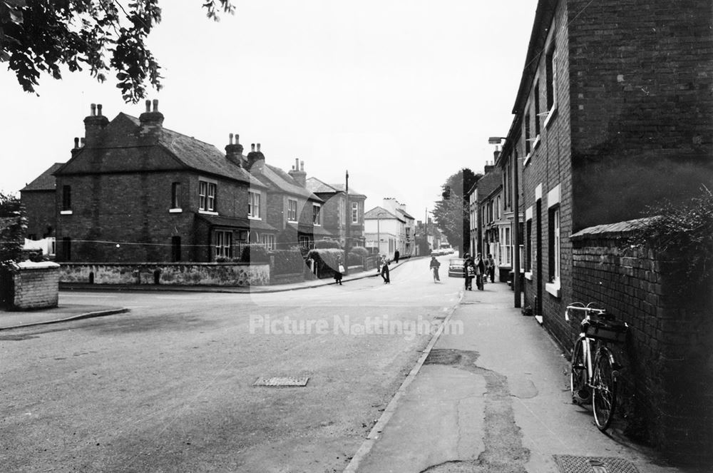 Church Street Looking West, Bingham, 1977