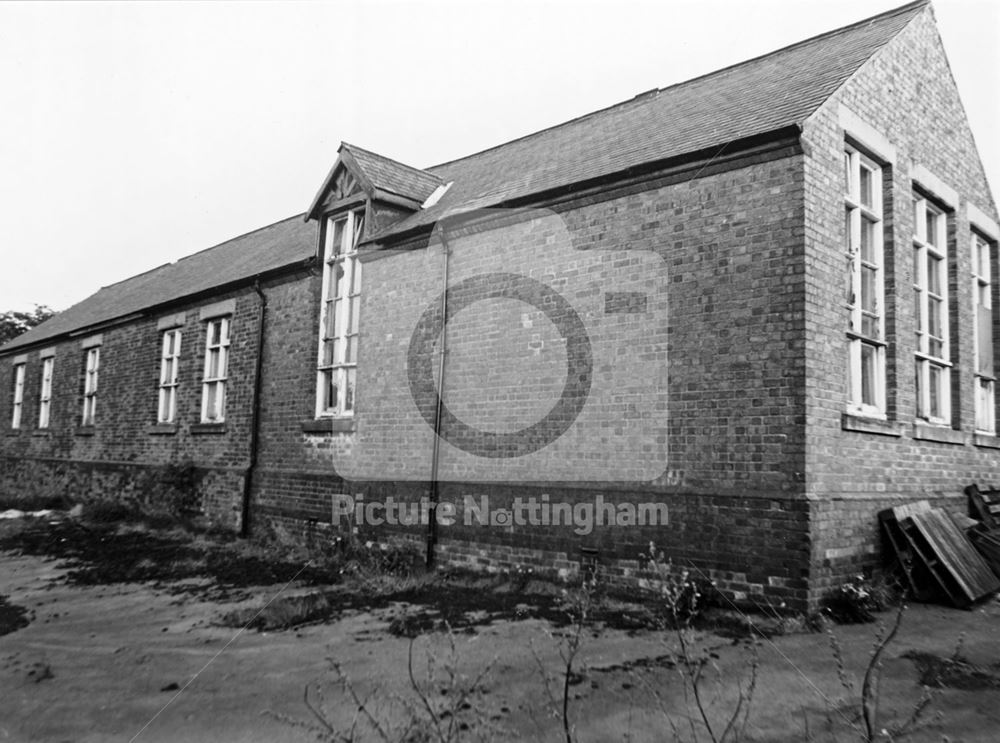 Ex-Methodist School, Main Street, Blidworth, 1982