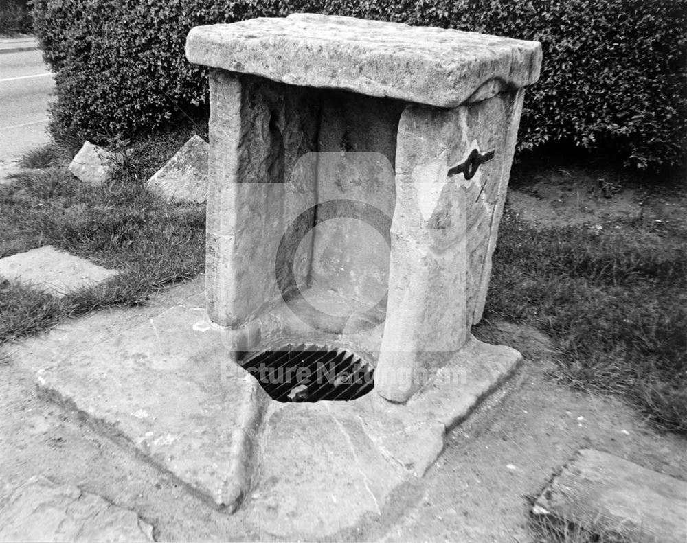 Village Well, Main Street, Blidworth, 1982