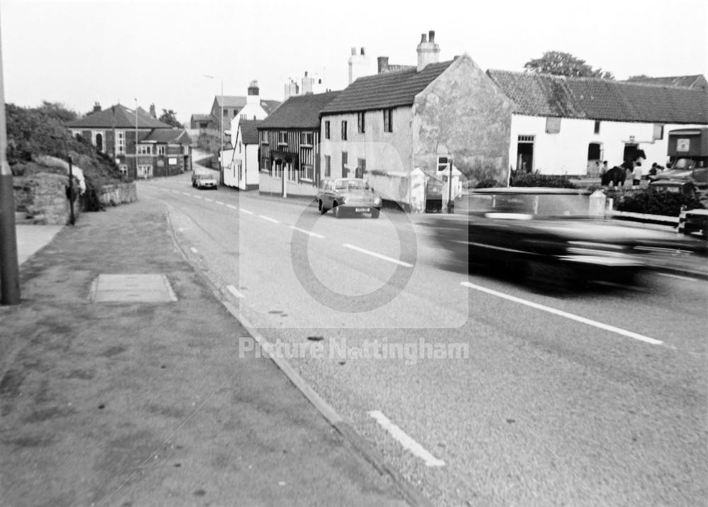 View Down Main Street, Blidworth, 1982