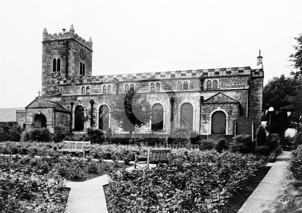 St Mary's Church, Main Street, Blidworth, 1960s?