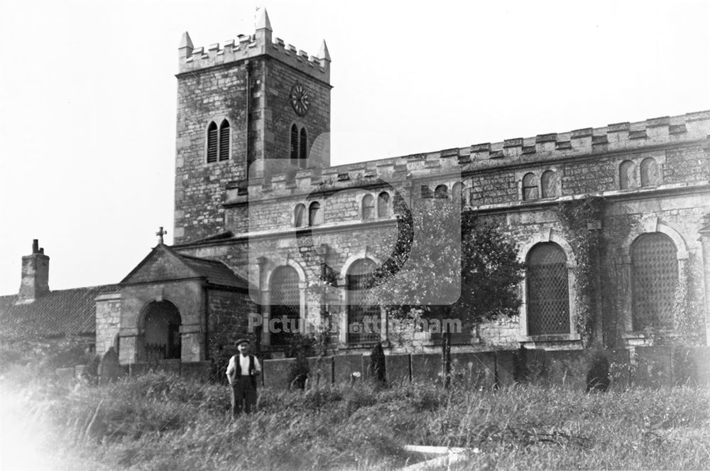 St Mary's Church, Main Street, Blidworth, early 1900s?