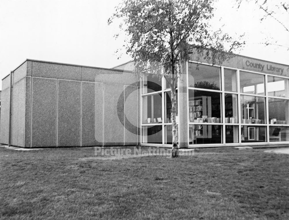 County Library, New Lane, Blidworth, 1982