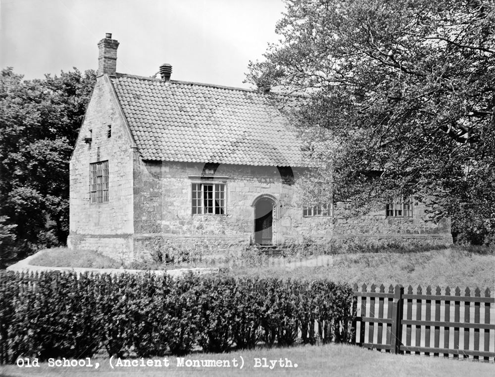 St John's Hospital Old School, Blyth, c 1950s?