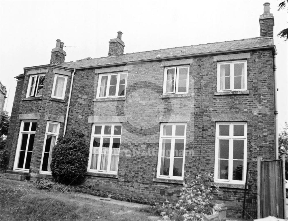 The Vicarage, St. Mary's Church, Main Street, Blidworth, 1982