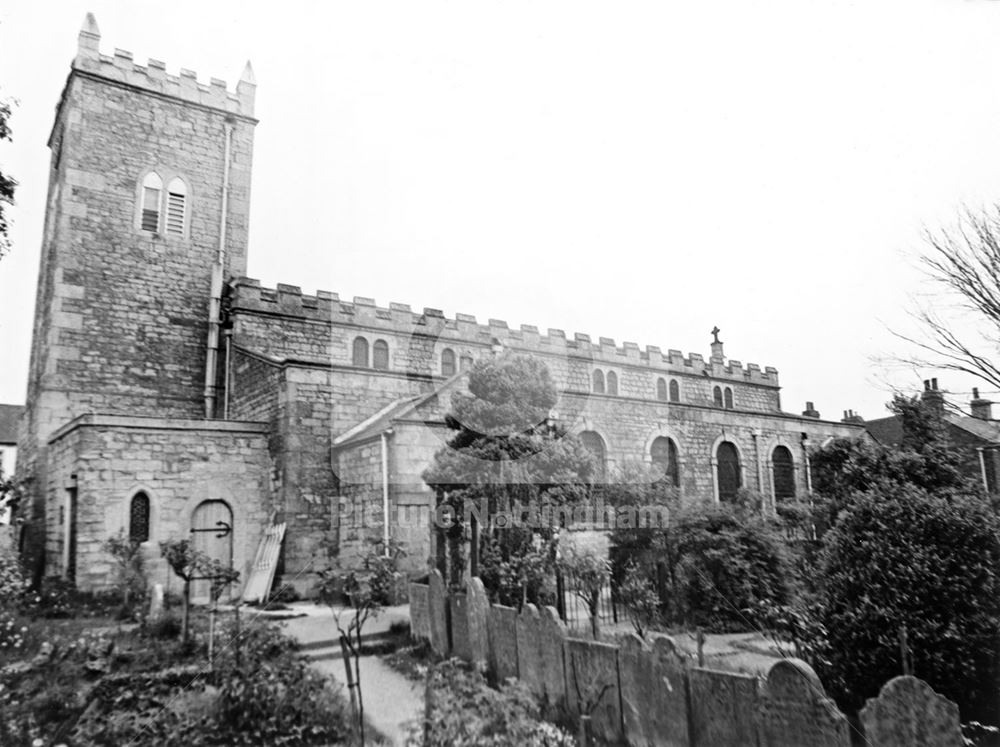 St. Mary's Church, Main Street, Blidworth, 1982