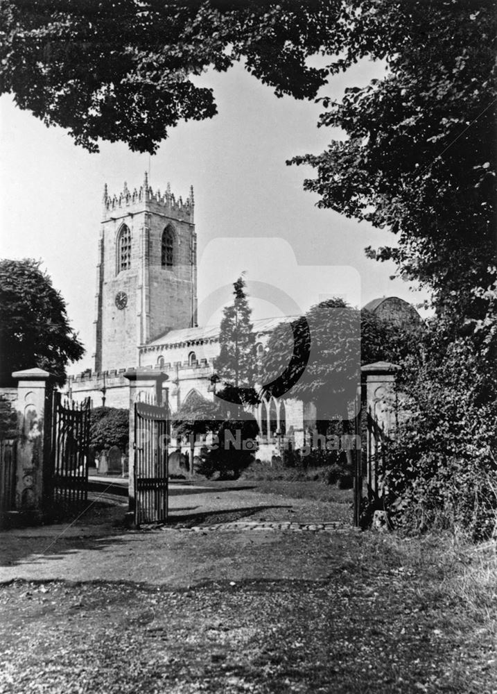 St Mary and St Martin's Church, Blyth, c 1950s?