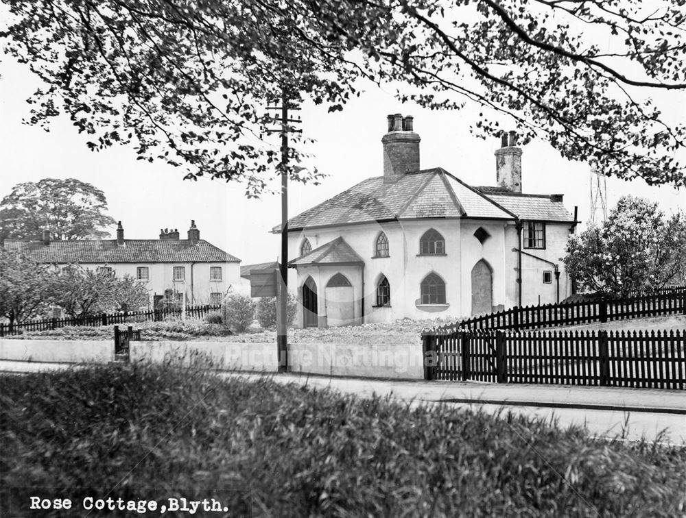 Rose Cottage, High Street, Blyth Village, c 1950s?