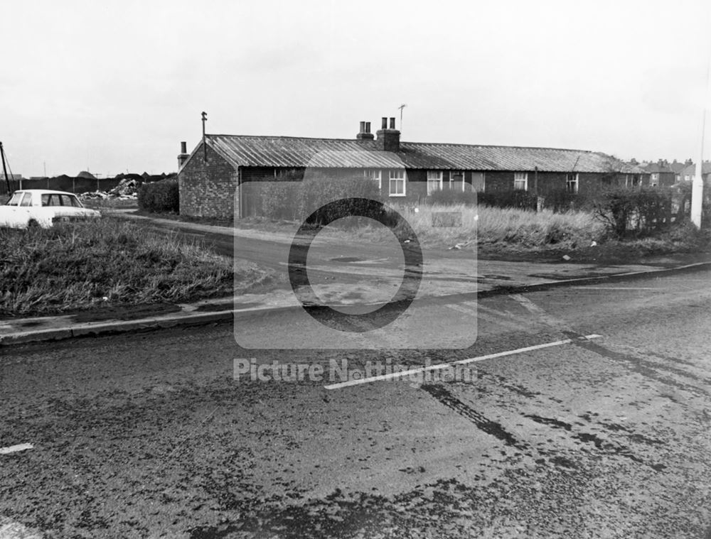 Red House Bungalows, Ollerton Colliery, Ollerton, 1978