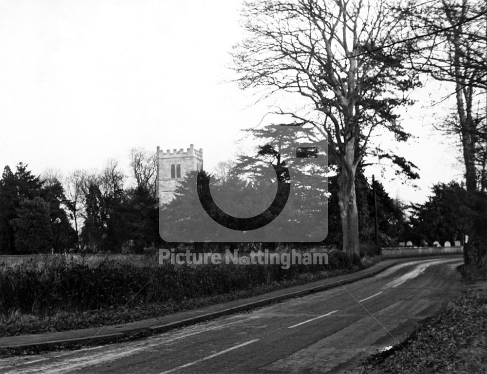 St Mary's Church, Main Street, Bleasby, 1961