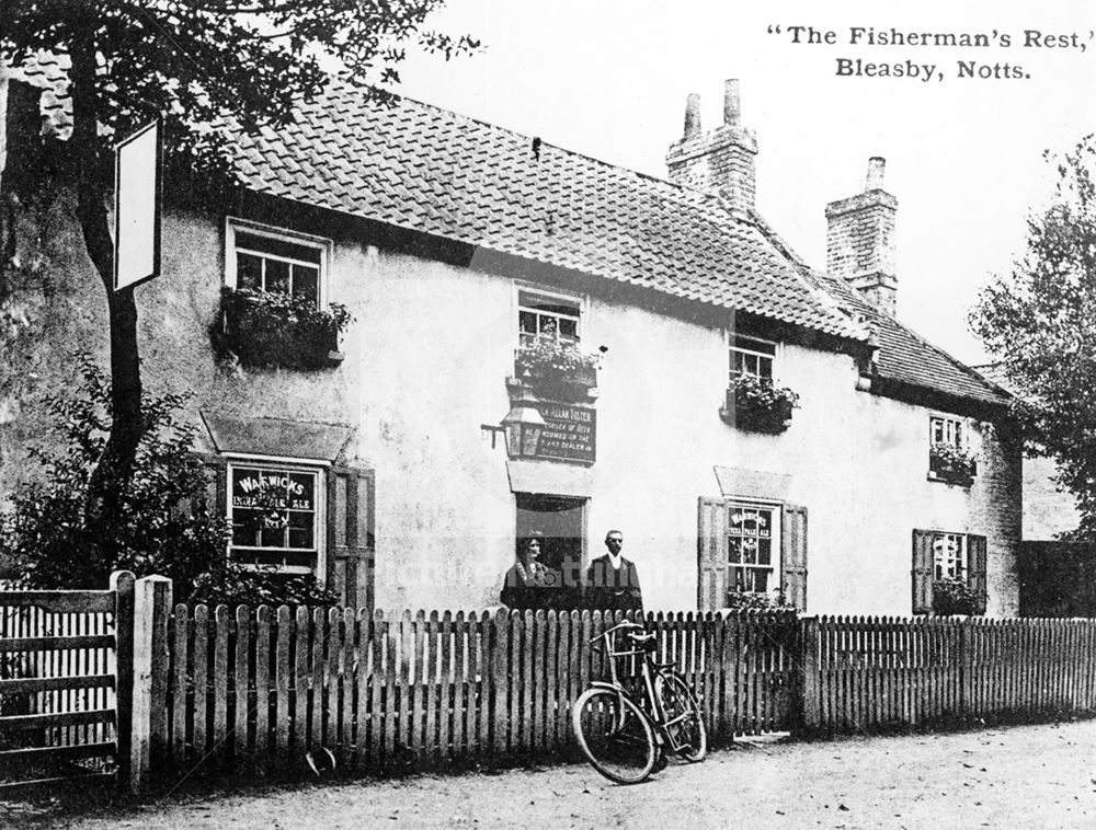 Fisherman's Rest Public House, Bleasby, c 1910?