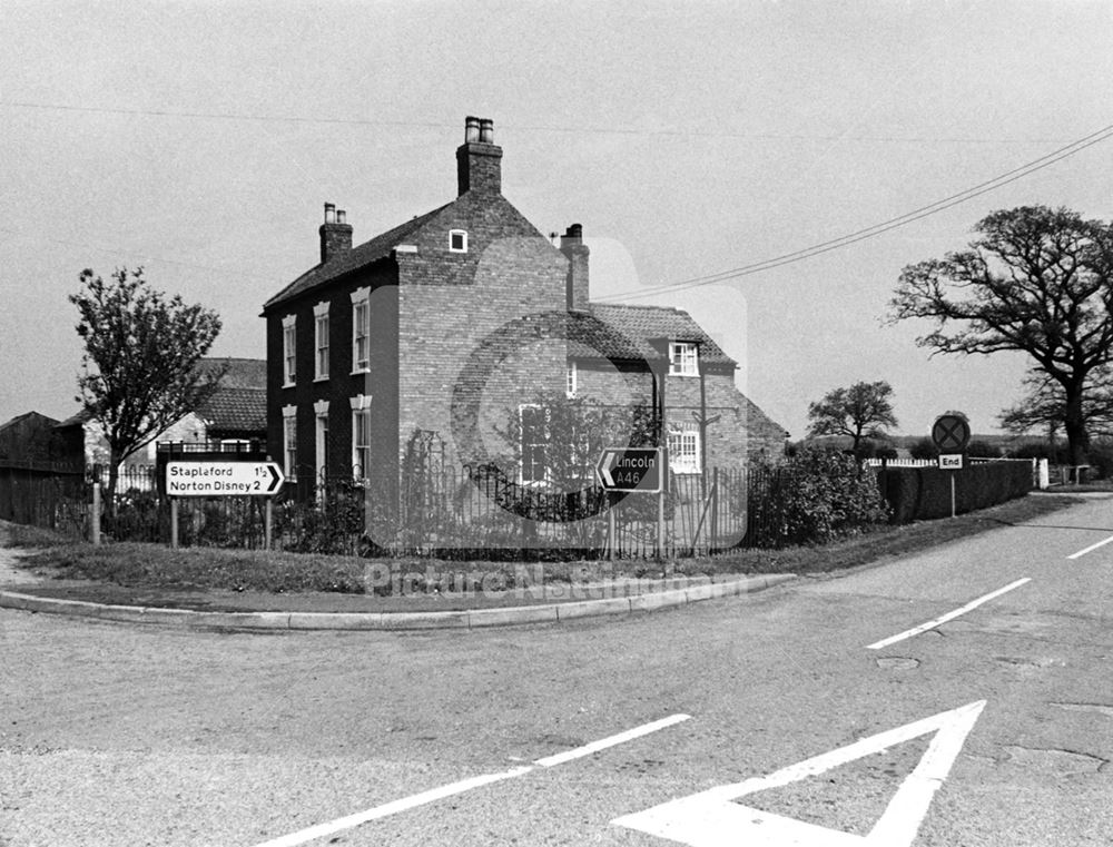 Corner House, Fosse Way, Brough, Newark, 1979