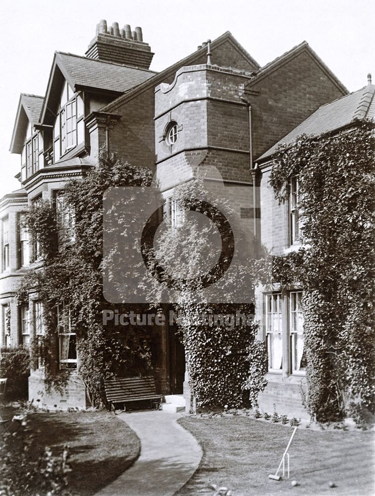 View from the croquet lawn, 1 Pelham Avenue, Carrington, 1924