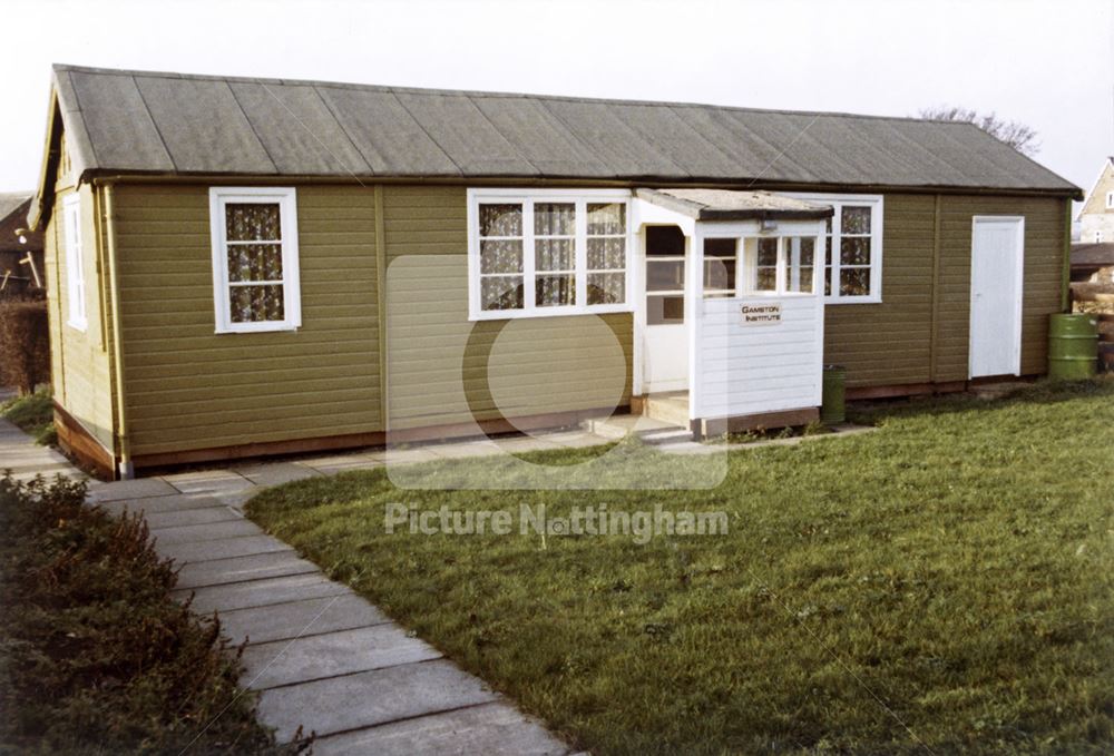 Gamston Institute, Gamston, c 1970