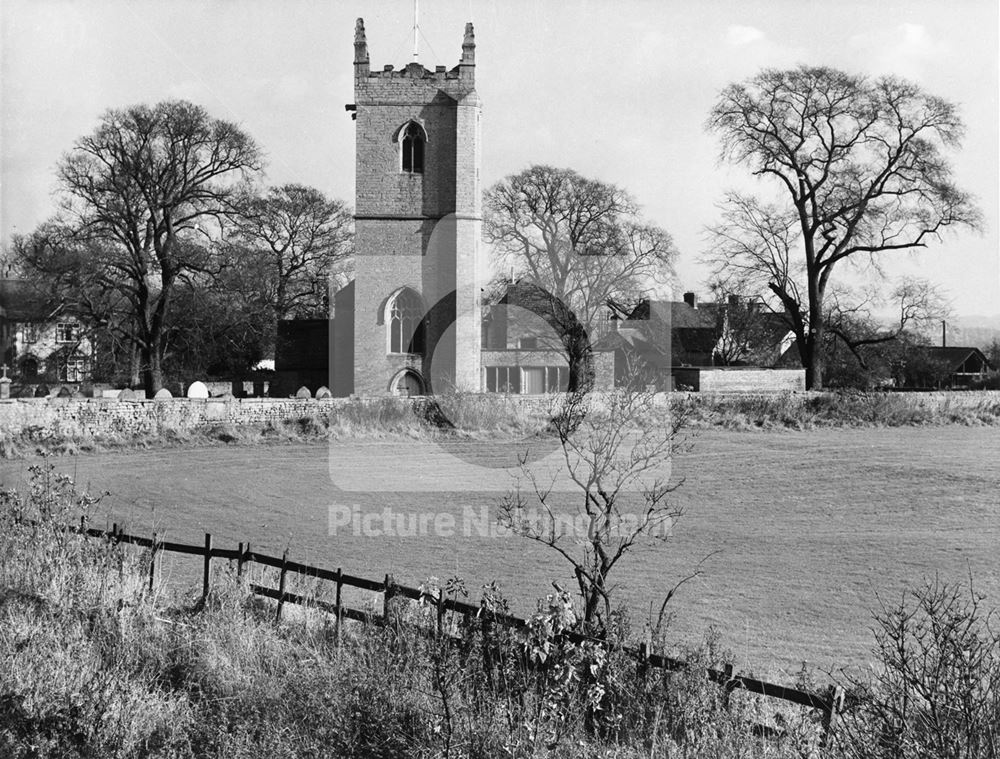 South Aspect, St Michael's Church, Linby, 1966