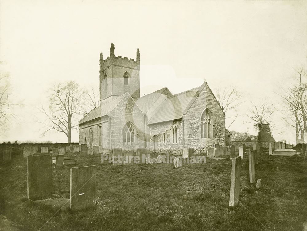 St Michael's Church, Linby, c 1930