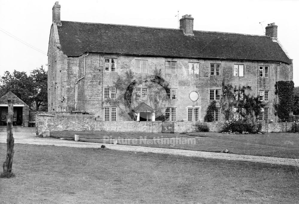 Hall Farm House, off Main Street, Linby, c 1950