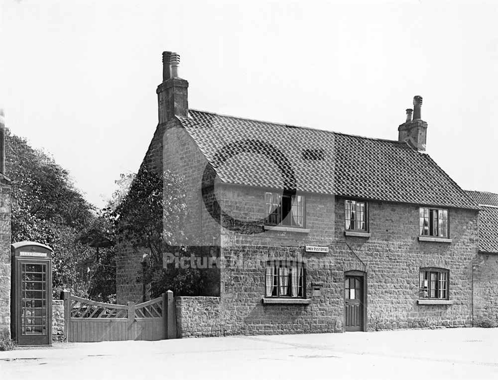 Post Office, Main Street, Linby, c 1950?