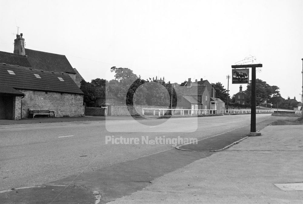 Main Street, Linby, c 1950