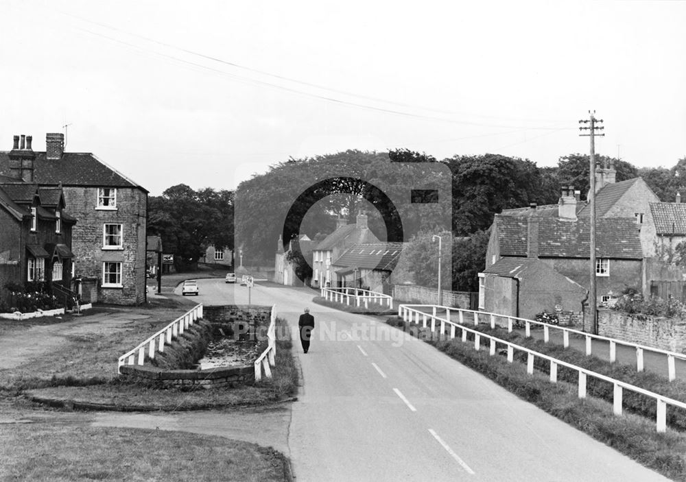 Linby 'Docks', Main Street, Linby, c 1950