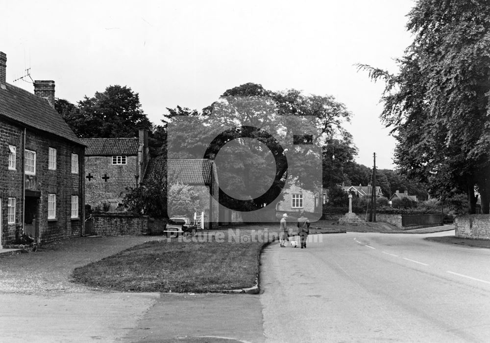 Main Street, Linby, c 1950