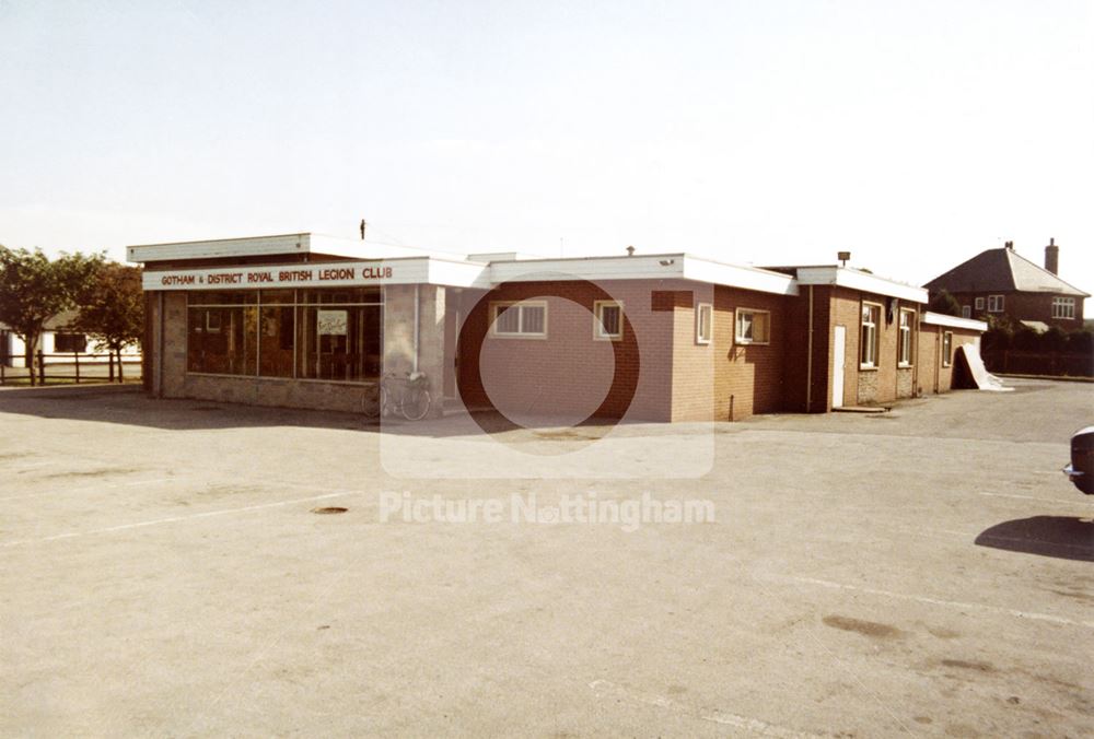 Royal British Legion, 15 Nottngham Road, Gotham, 1983