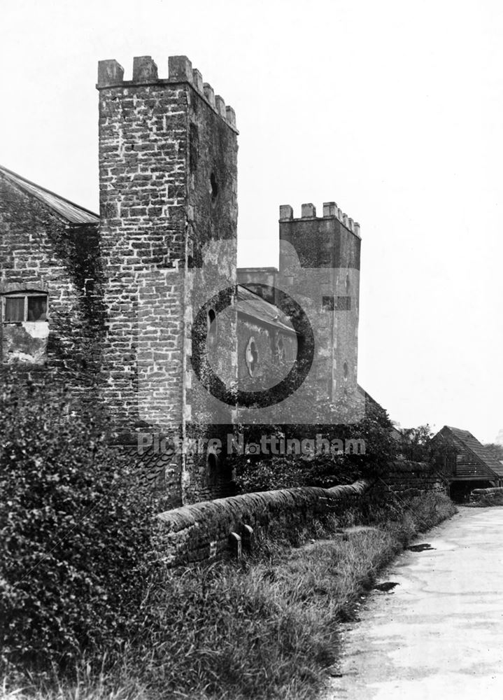 Castle Mill, Linby Lane, Linby, c 1900