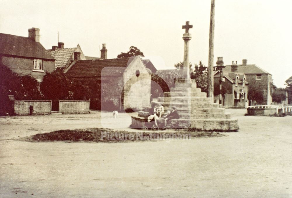 Top Cross, Main Street, Linby, 1931