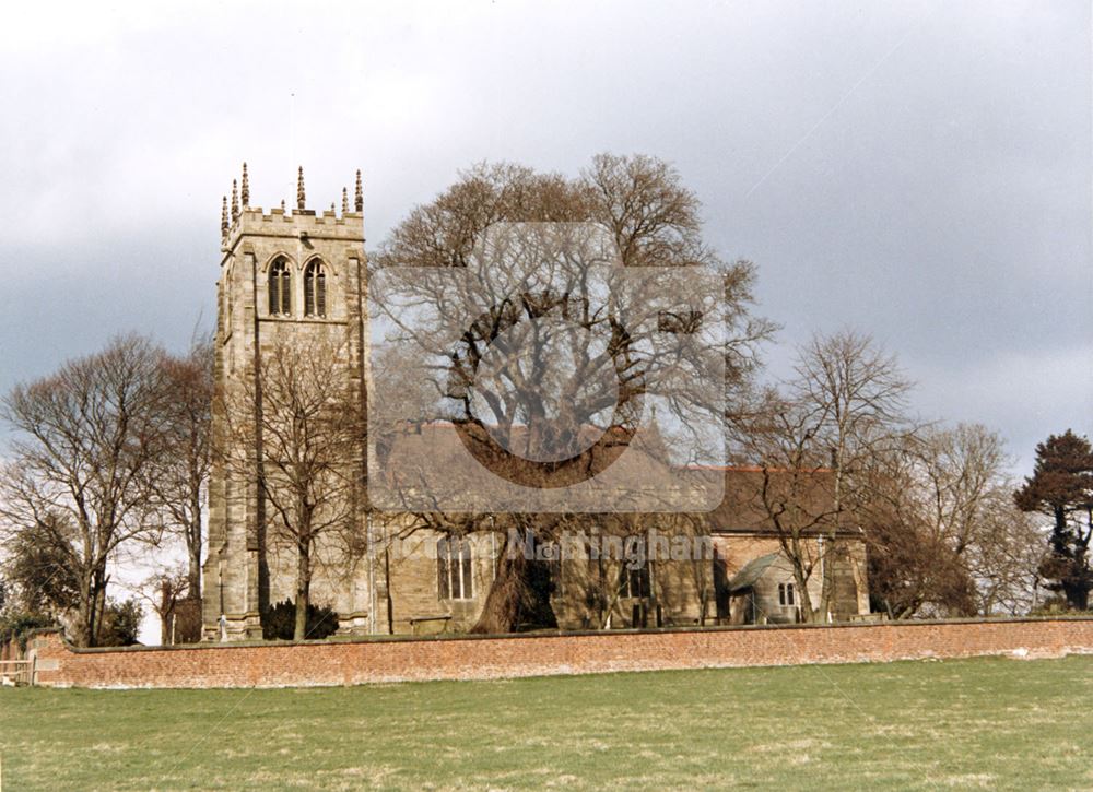 St Mary's Church, Church Road, Greasley, c 1985